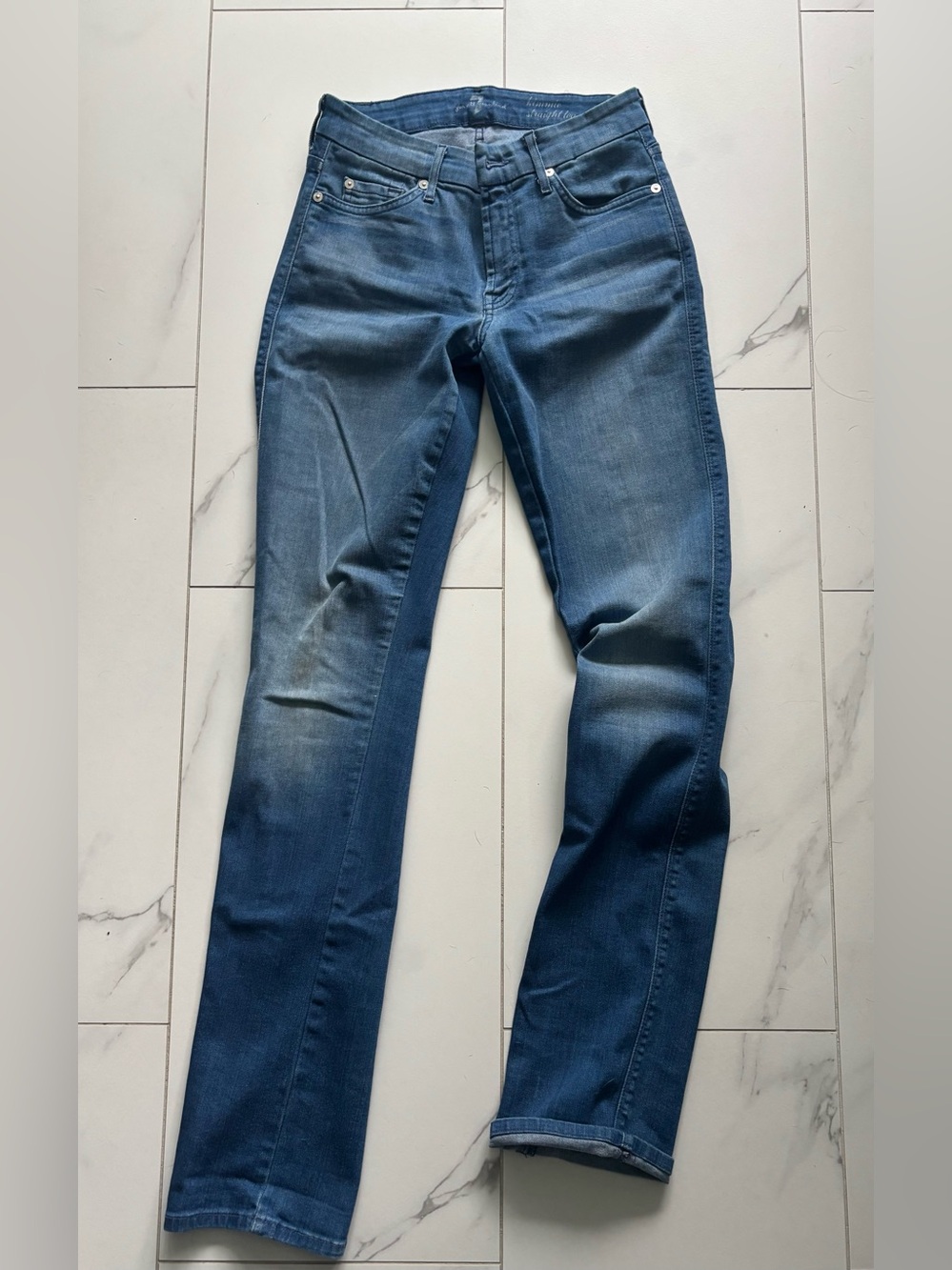 7 for All Mankind Kimmie Straight Leg Jeans 27